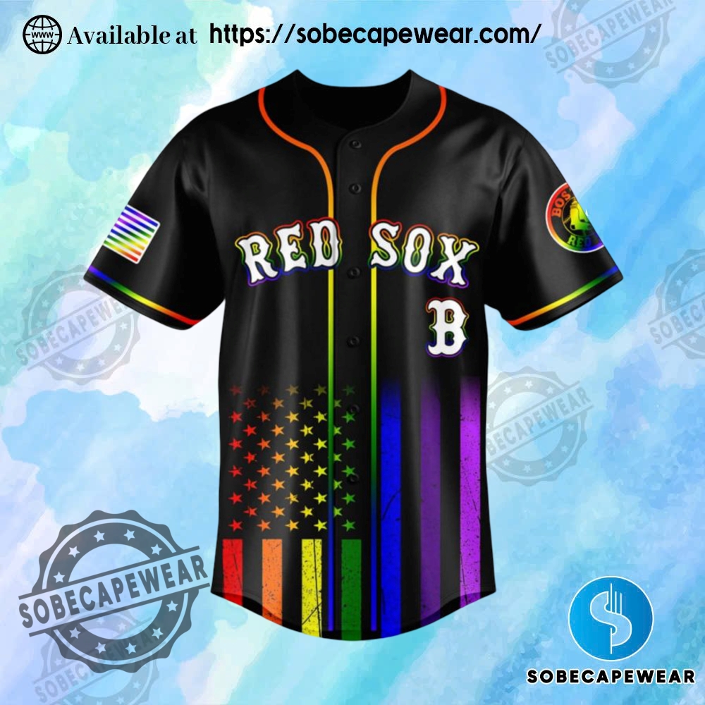 Sportswear Meets Streetwear: Trendy Jerseys You’ll Love 4 Red Sox Pride Month Jersey 2025