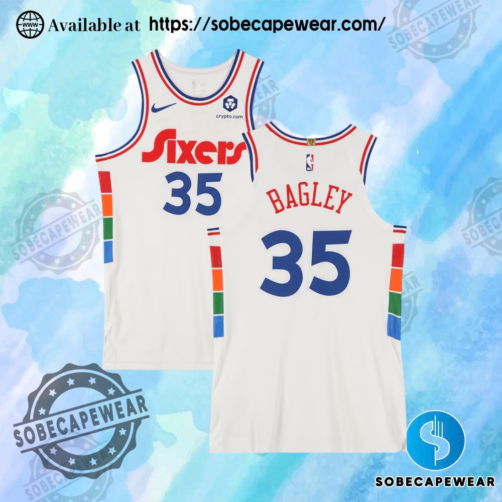 Sportswear Meets Streetwear: Trendy Jerseys You’ll Love 7 Marcus Bagley Philadelphia 76Ers Fanatics Authentic Player Issued No35 White Nike City Edition Jersey From The 2024 25 Nba Season