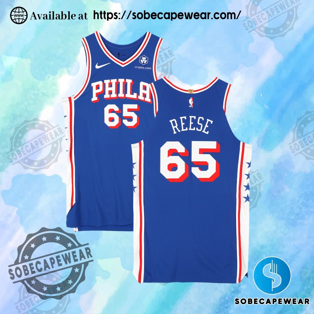 Sportswear Meets Streetwear: Trendy Jerseys You’ll Love 12 Alex Reese Philadelphia 76Ers Fanatics Authentic Player Issued No65 Royal Nike Jersey From The 2024 25 Nba Season