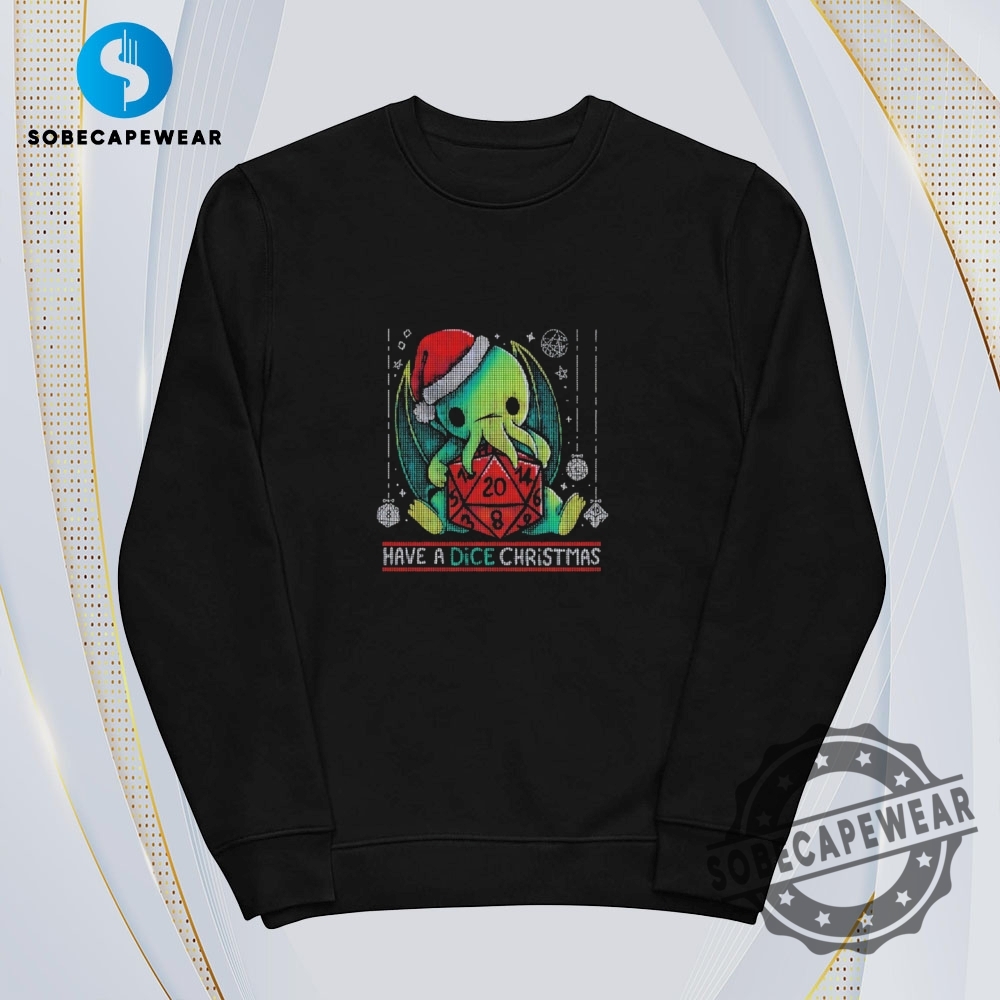 Santa Octopus Have A Dice Christmas Vintage Retro Shirt Sweatshirt Sweater Hoodie 5 Santa octopus have a dice Christmas Vintage Retro Shirt Sweatshirt Sweater Hoodie