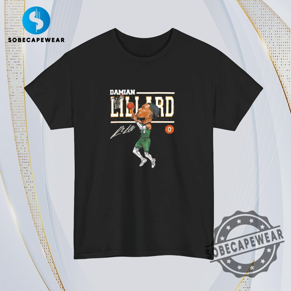Damian Lillard Nbpa Milwaukee Bucks Cartoon Signature Vintage Retro Shirt Sweatshirt Sweater Hoodie 4 Damian Lillard NBPA Milwaukee Bucks cartoon signature Vintage Retro Shirt Sweatshirt Sweater Hoodie