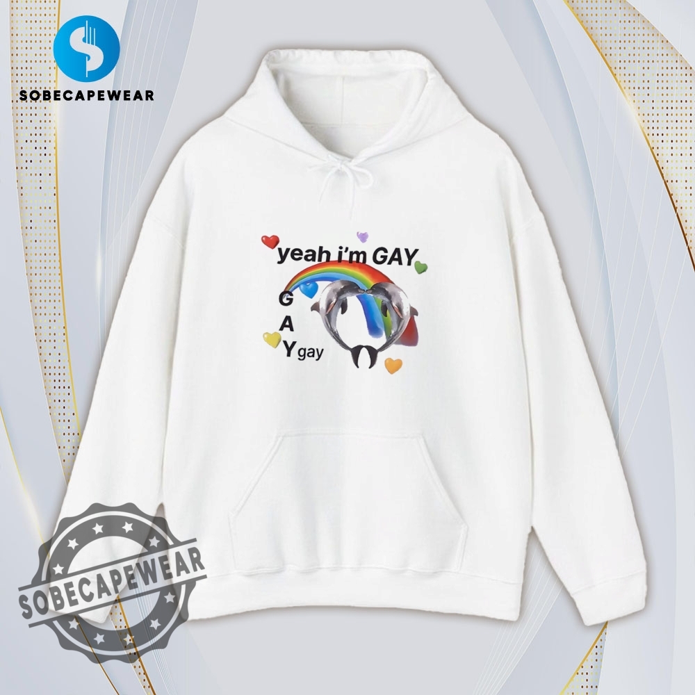 Dolphins Yeah Im Gay Vintage Retro Shirt Sweatshirt Sweater Hoodie 4 Dolphins yeah i’m gay Vintage Retro Shirt Sweatshirt Sweater Hoodie