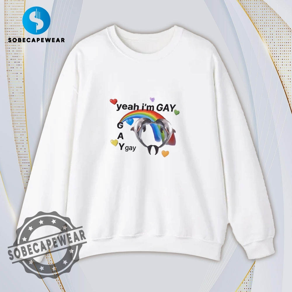Dolphins Yeah Im Gay Vintage Retro Shirt Sweatshirt Sweater Hoodie 5 Dolphins yeah i’m gay Vintage Retro Shirt Sweatshirt Sweater Hoodie