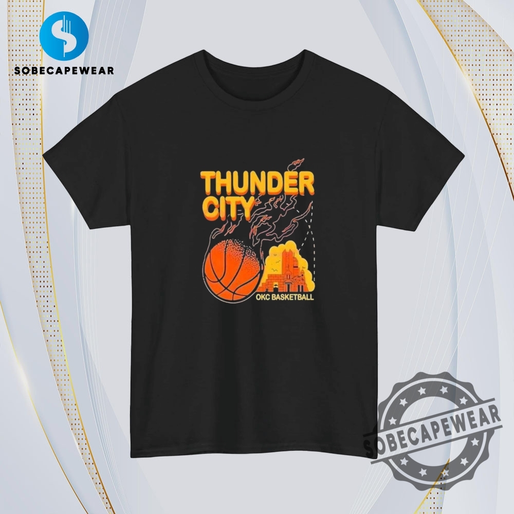 Thunder City Okc Basketball Vintage Retro Shirt Sweatshirt Sweater Hoodie 4 Thunder City Okc Basketball Vintage Retro Shirt Sweatshirt Sweater Hoodie