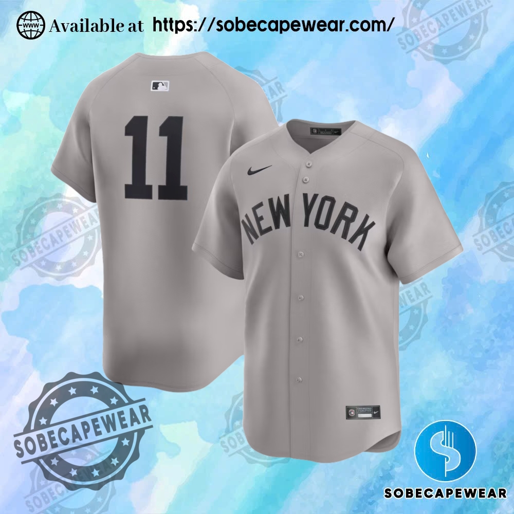 Trendy Jerseys That Make a Statement 7 Anthony Volpe New York Yankees Nike Road Limited Player Gray Jersey