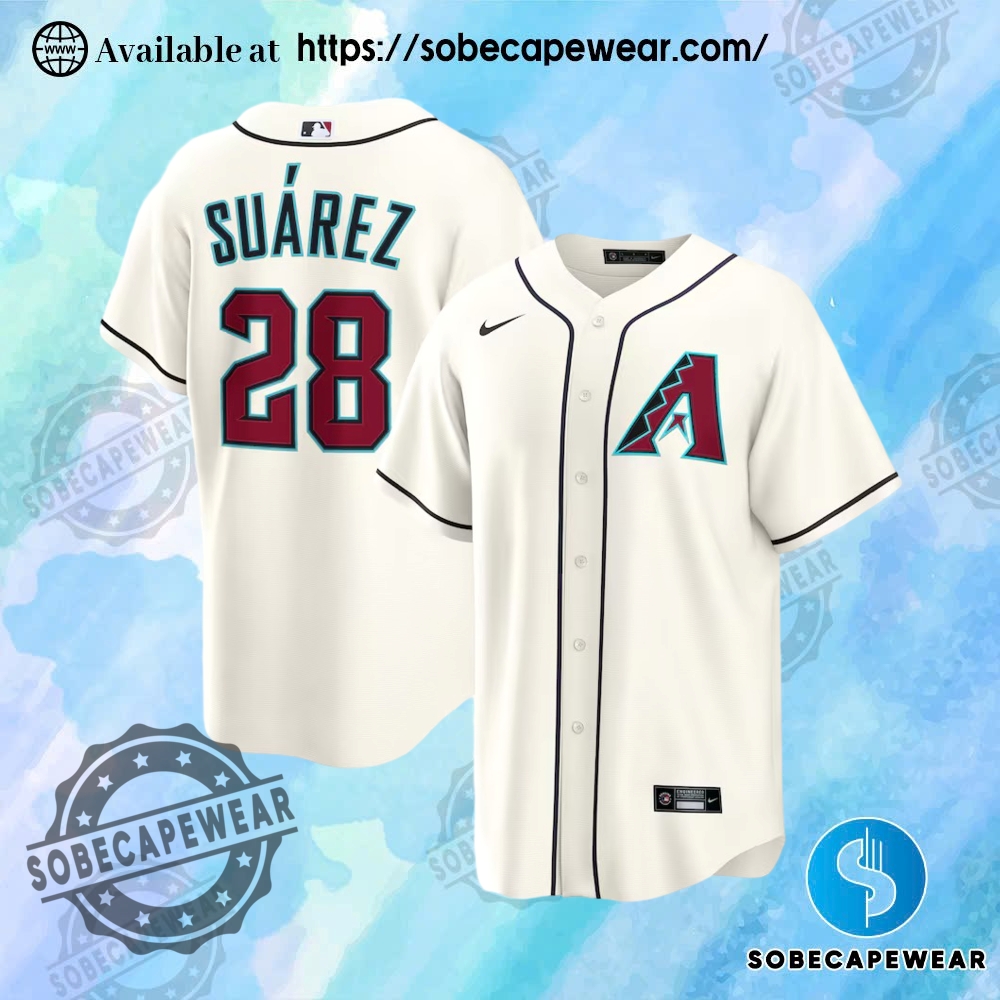 Trendy Jerseys That Make a Statement 11 Eugenio Suárez Arizona Diamondbacks Nike Home Replica Cream Jersey