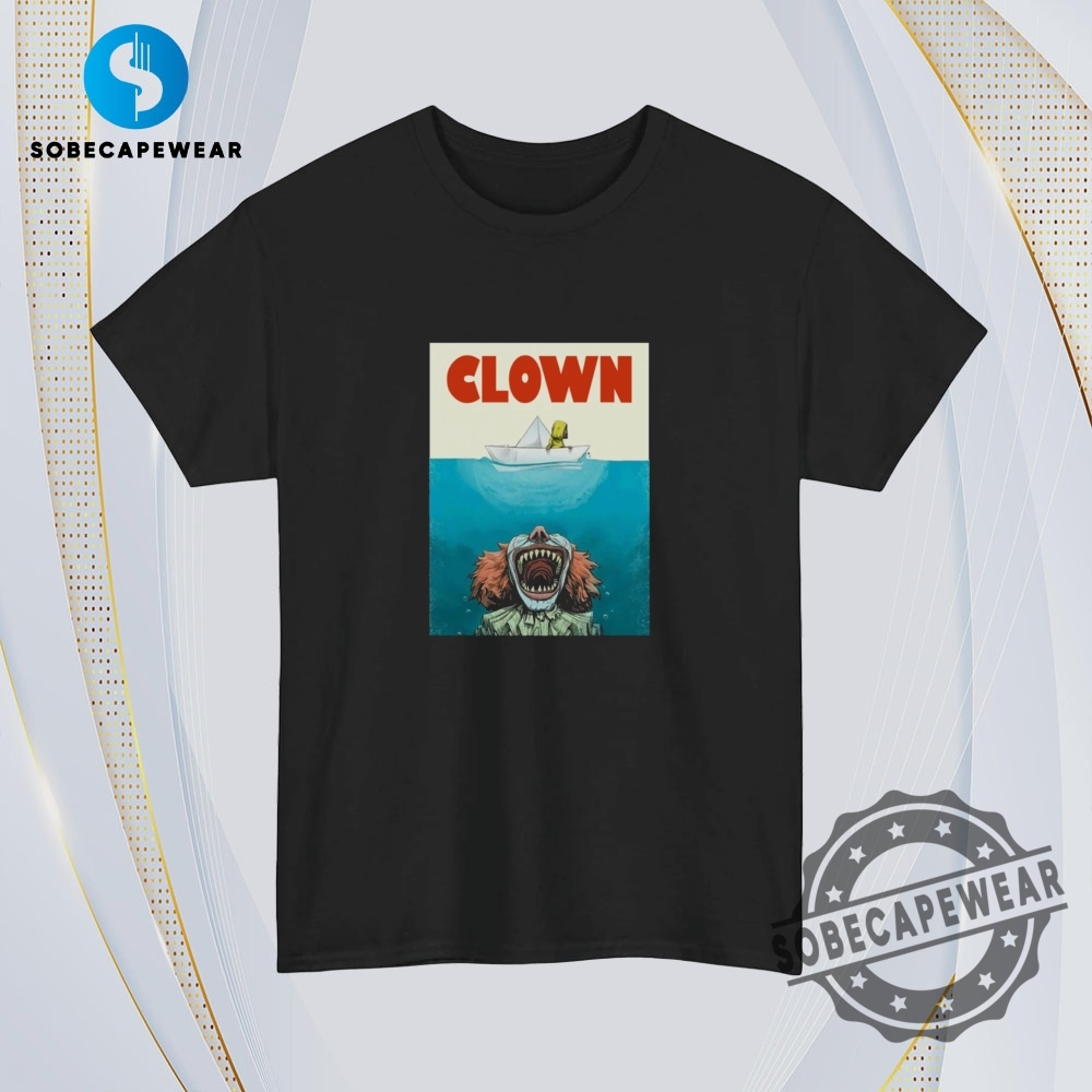 Jaws Funny Parody Clown Vintage Retro Shirt Sweatshirt Sweater Hoodie 4 Jaws Funny Parody Clown Vintage Retro Shirt Sweatshirt Sweater Hoodie