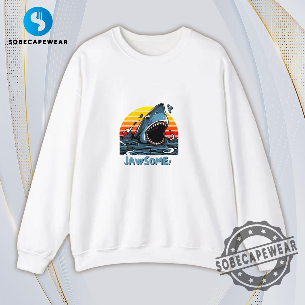 Shark Jaws Jawsome Vintage Retro Shirt Sweatshirt Sweater Hoodie 5 Shark Jaws Jawsome Vintage Retro Shirt Sweatshirt Sweater Hoodie