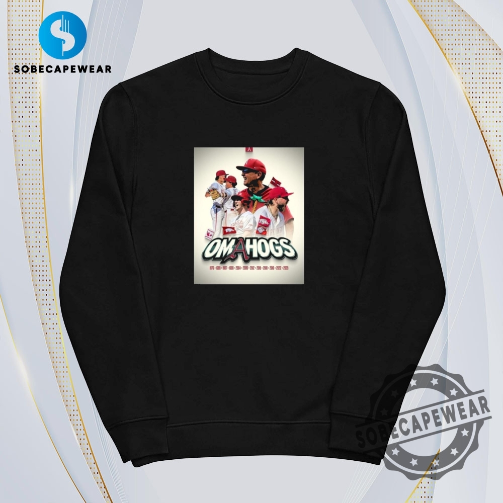 Arkansas Baseball Omahogs 2025 Ncaa Super Regional Champions Advance To College World Series Vintage Retro Shirt Sweatshirt Sweater Hoodie 5 Arkansas Baseball Omahogs 2025 NCAA Super Regional Champions Advance To College World Series Vintage Retro Shirt Sweatshirt Sweater Hoodie
