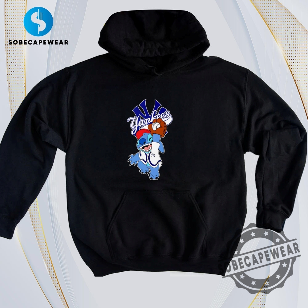 Today’s Trending Tees: The Hottest 2D Prints of the Hour 14 Stitch Play Baseball New York Yankees Vintage Retro Shirt Sweatshirt Sweater Hoodie