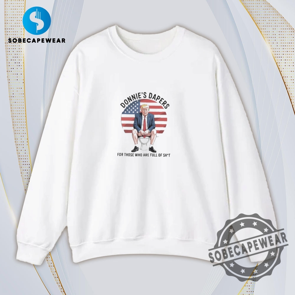Donnies Dapers For Those Who Are Full Of Shit Trump Vintage Retro Shirt Sweatshirt Sweater Hoodie 5 Donnie’s dapers for those who are full of shit Trump Vintage Retro Shirt Sweatshirt Sweater Hoodie