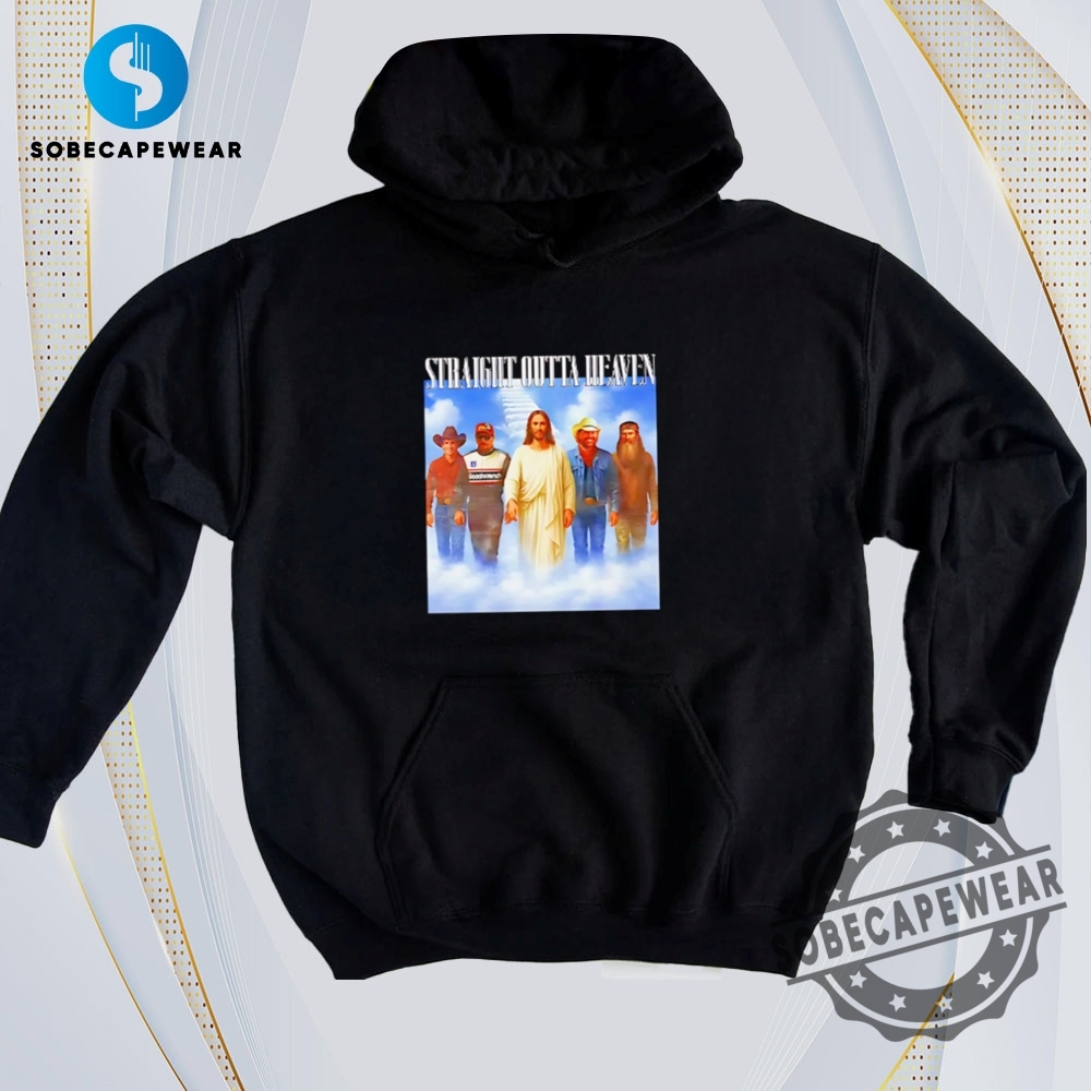 Today’s Trending Tees: The Hottest 2D Prints of the Hour 21 Straight Outta Heaven Lane Frost Phil Robertson Dale Earnhardt Toby Keith Vintage Retro Shirt Sweatshirt Sweater Hoodie