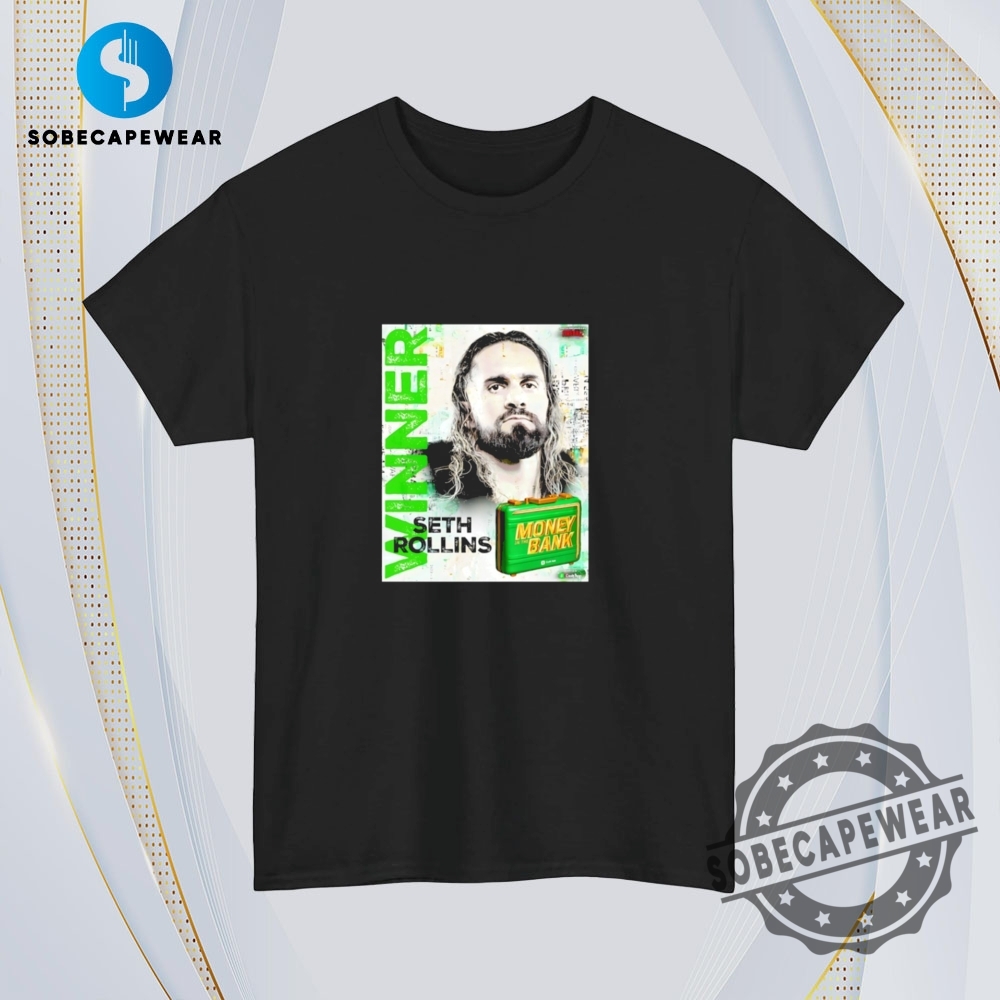 Seth Rollins Winner Money Is The Bank Vintage Retro Shirt Sweatshirt Sweater Hoodie 4 Seth Rollins Winner money is the bank Vintage Retro Shirt Sweatshirt Sweater Hoodie
