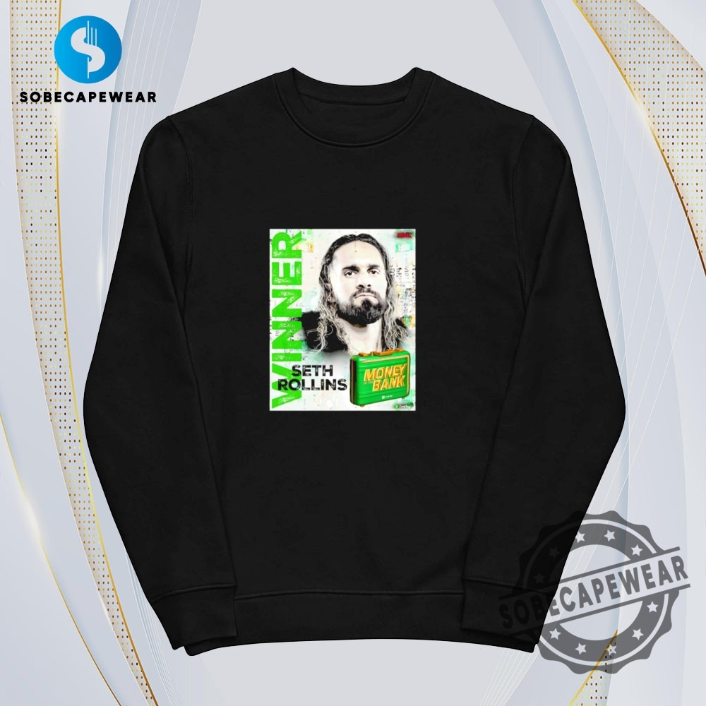 Seth Rollins Winner Money Is The Bank Vintage Retro Shirt Sweatshirt Sweater Hoodie 5 Seth Rollins Winner money is the bank Vintage Retro Shirt Sweatshirt Sweater Hoodie