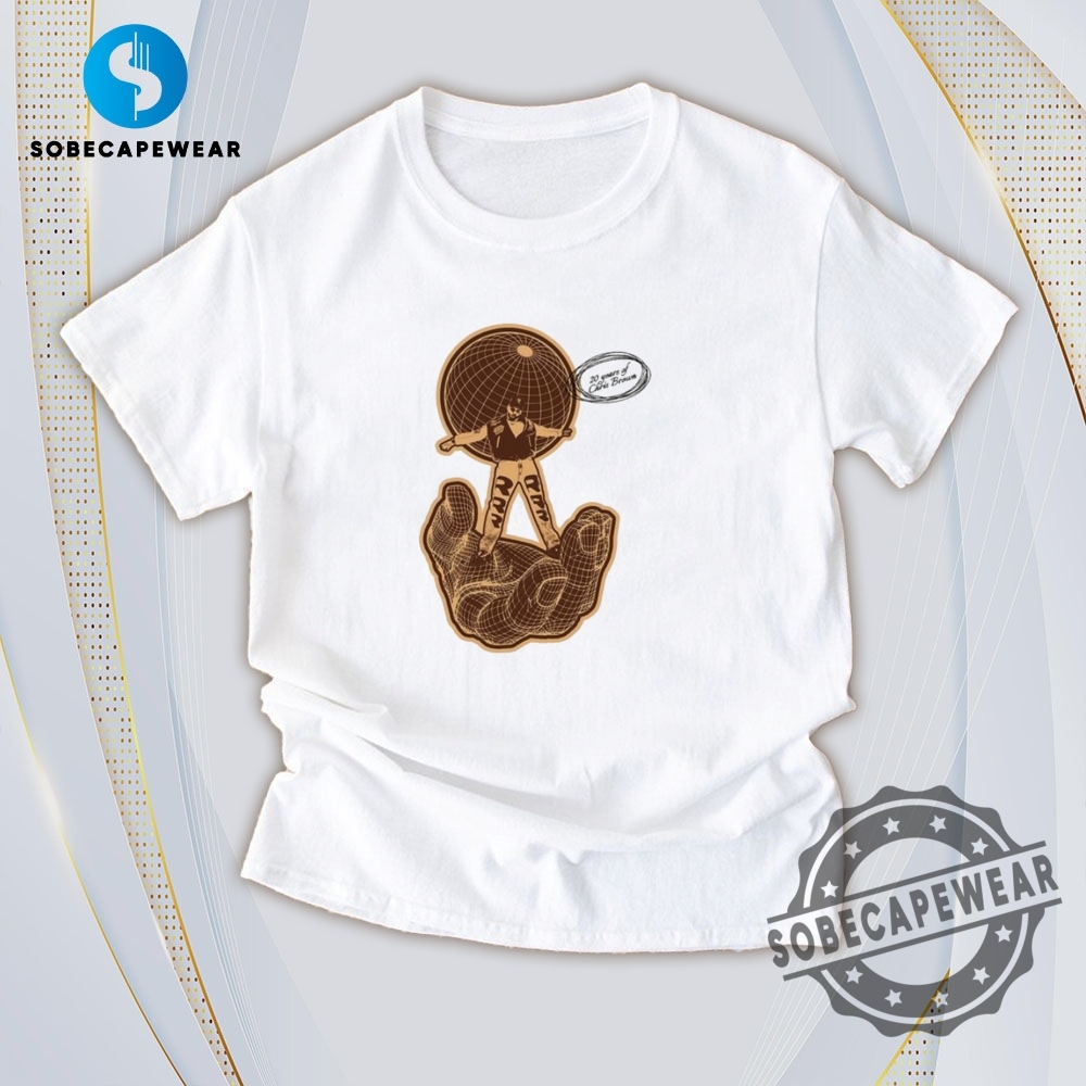 Chris Brown 20 Years Breezy Bowl Xx Hand Globe Vintage Retro Shirt Sweatshirt Sweater Hoodie sobecapewear 1