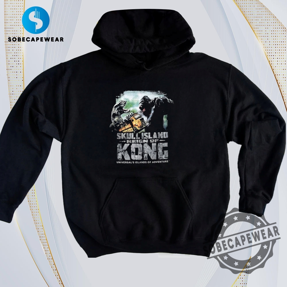 Real-Time Trend Tees: What Everyone’s Wearing Today 10 Skull Island Reign Of Kong Vintage Retro Shirt Sweatshirt Sweater Hoodie