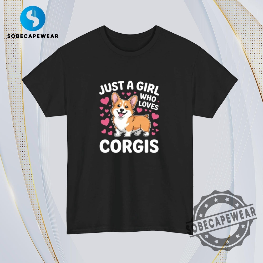 Just A Girl Who Loves Corgis Cute Corgi Dog Girls Women Vintage Retro Shirt Sweatshirt Sweater Hoodie 4 Just A Girl Who Loves Corgis Cute Corgi Dog Girls Women Vintage Retro Shirt Sweatshirt Sweater Hoodie