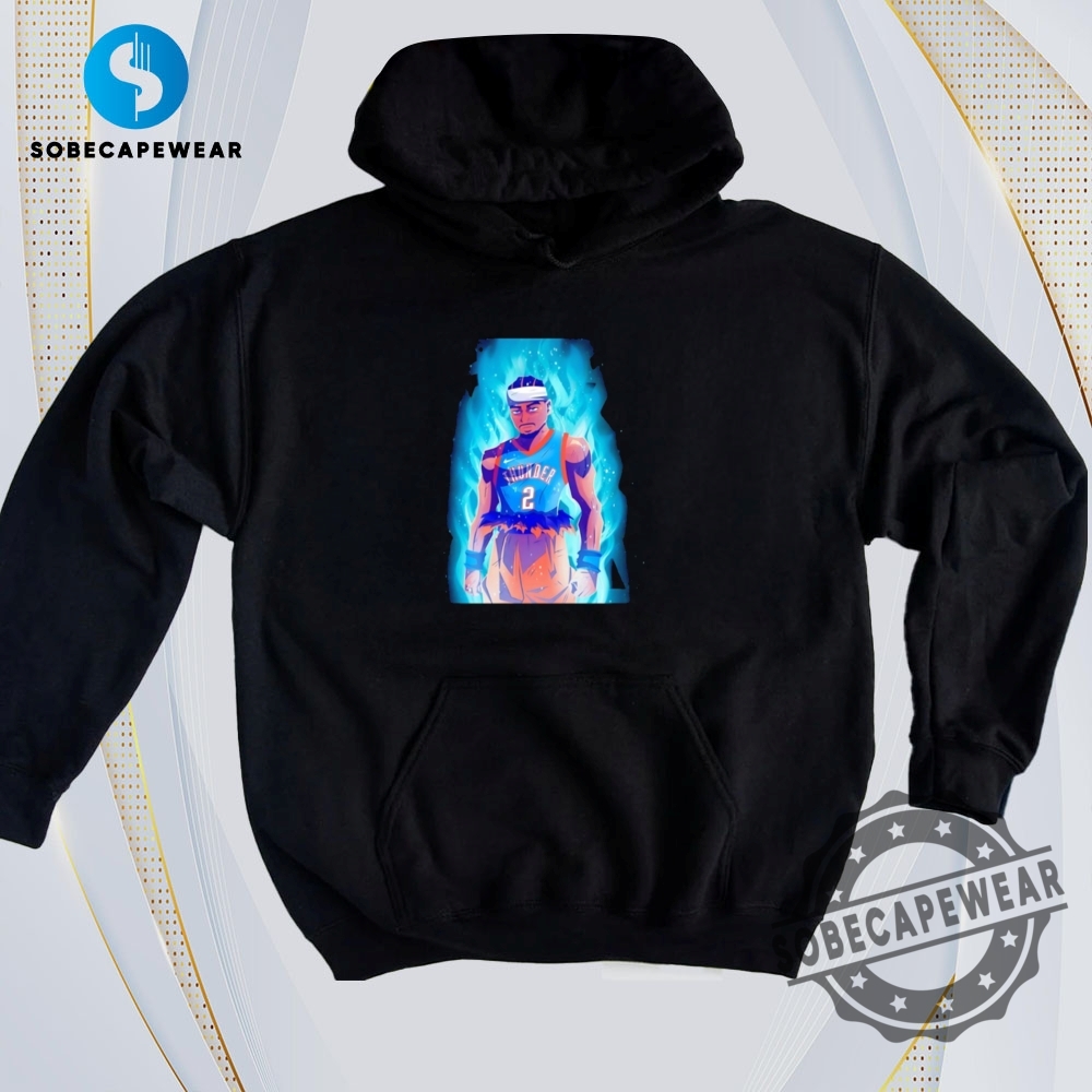 From Hashtag to T-Shirt: Trending 2D Designs You’ll Love 9 Shai Gilgeous Alexander Oklahoma City Thunder Fire Cartoon Vintage Retro Shirt Sweatshirt Sweater Hoodie
