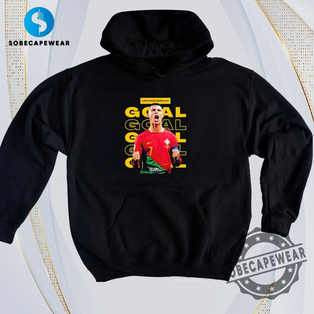 Daily Trend Drops: Best 2D Graphic Tees Right Now 16 Cristiano Ronaldo Goal No128 For Portugal Vintage Retro Shirt Sweatshirt Sweater Hoodie