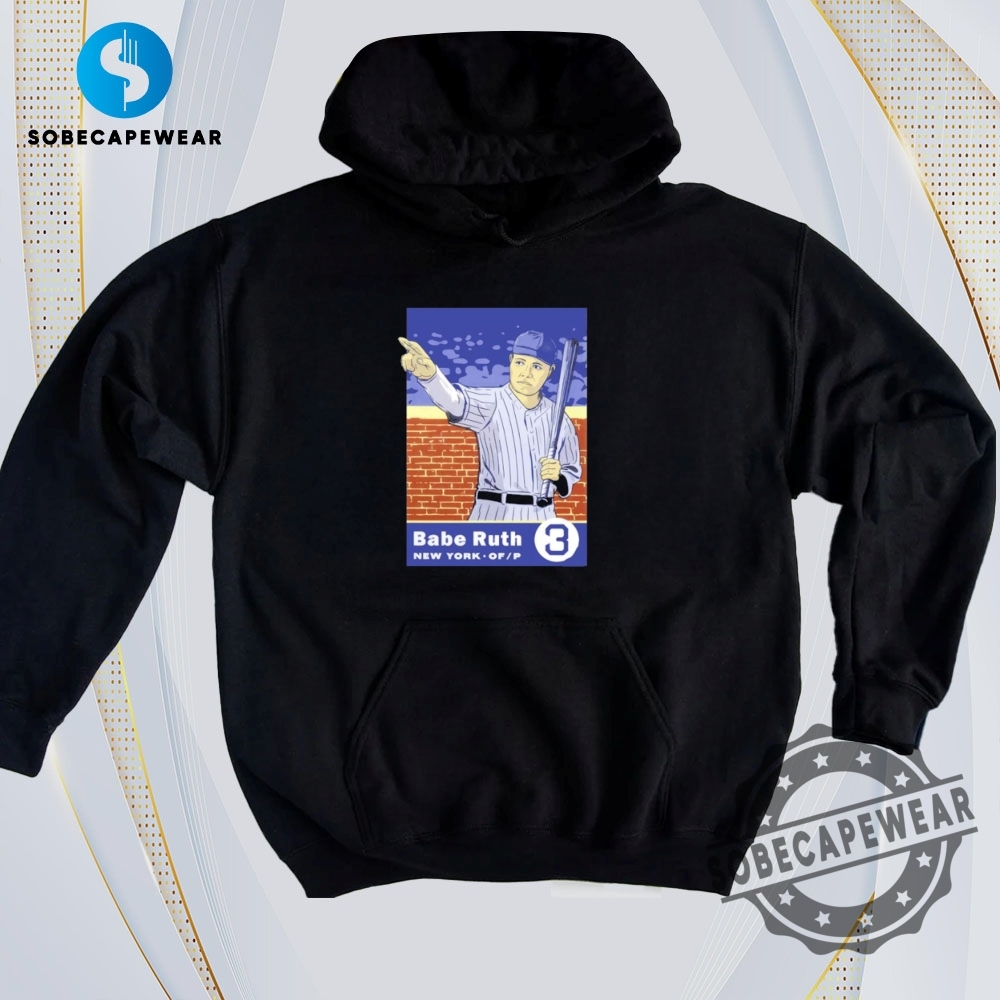 Daily Trend Drops: Best 2D Graphic Tees Right Now 19 New York Yankees Babe Ruth 3 Art Poster Vintage Retro Shirt Sweatshirt Sweater Hoodie