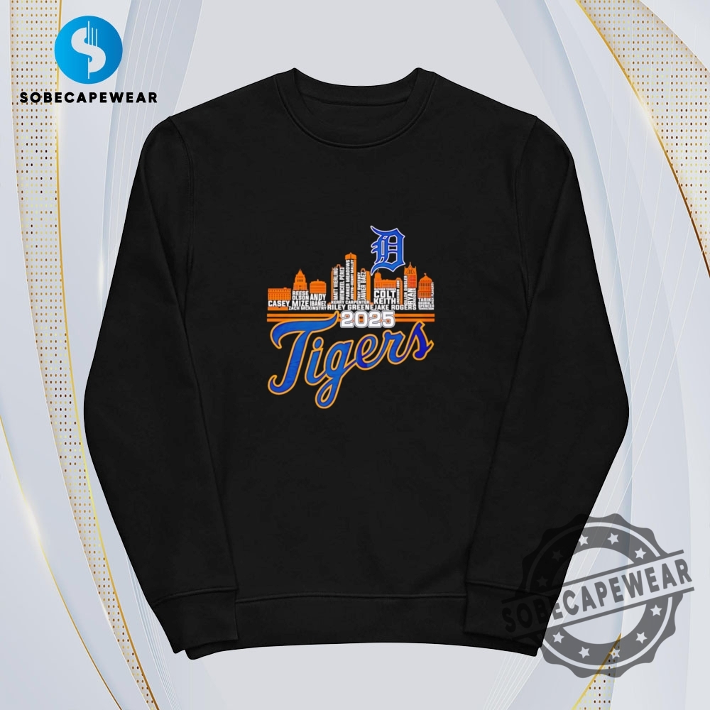 Skyline Detroit Tigers 2025 Vintage Retro Shirt Sweatshirt Sweater Hoodie 5 Skyline Detroit Tigers 2025 Vintage Retro Shirt Sweatshirt Sweater Hoodie