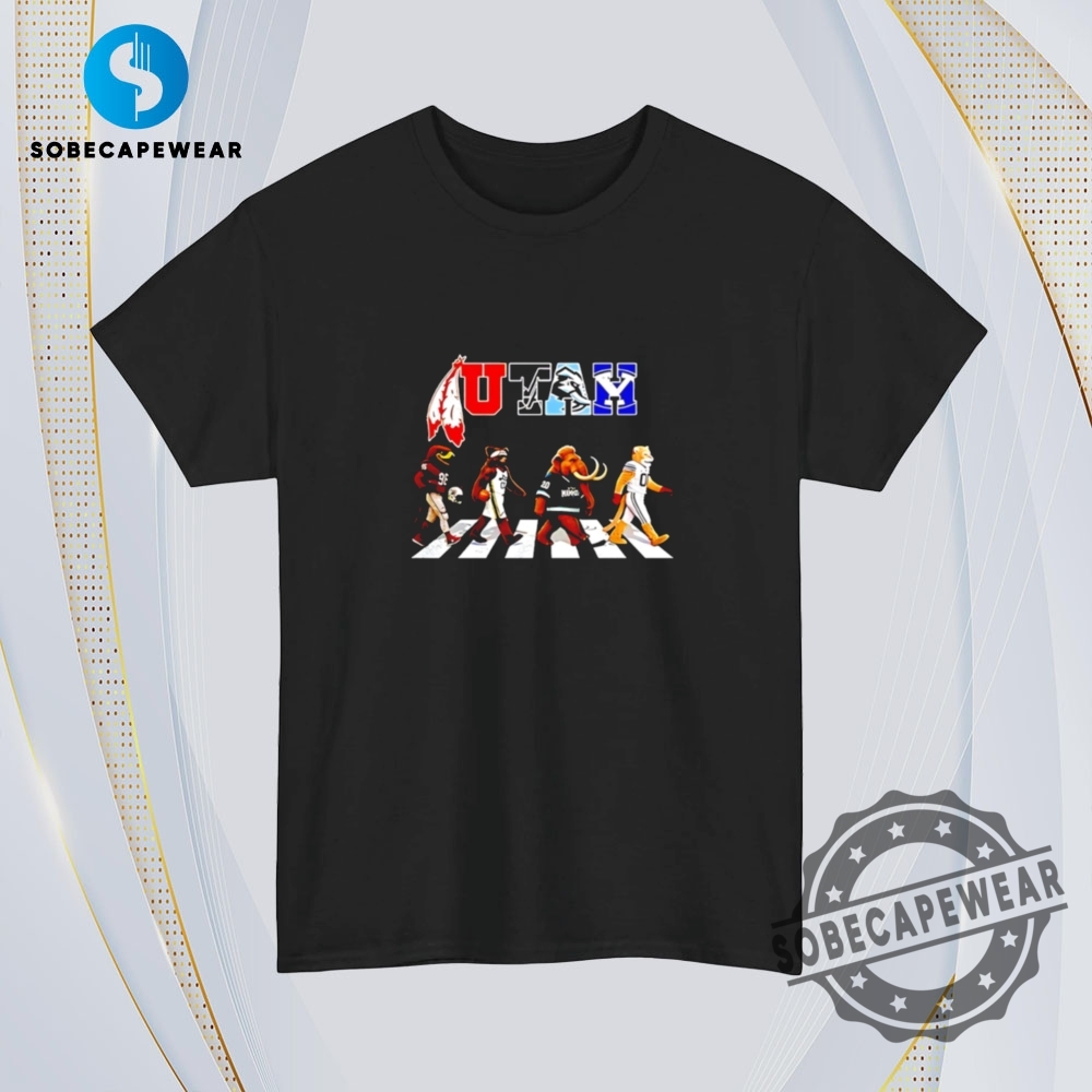 Utah Sports Team Logo Mascot Abbey Road Vintage Retro Shirt Sweatshirt Sweater Hoodie 4 Utah Sports Team Logo Mascot Abbey Road Vintage Retro Shirt Sweatshirt Sweater Hoodie