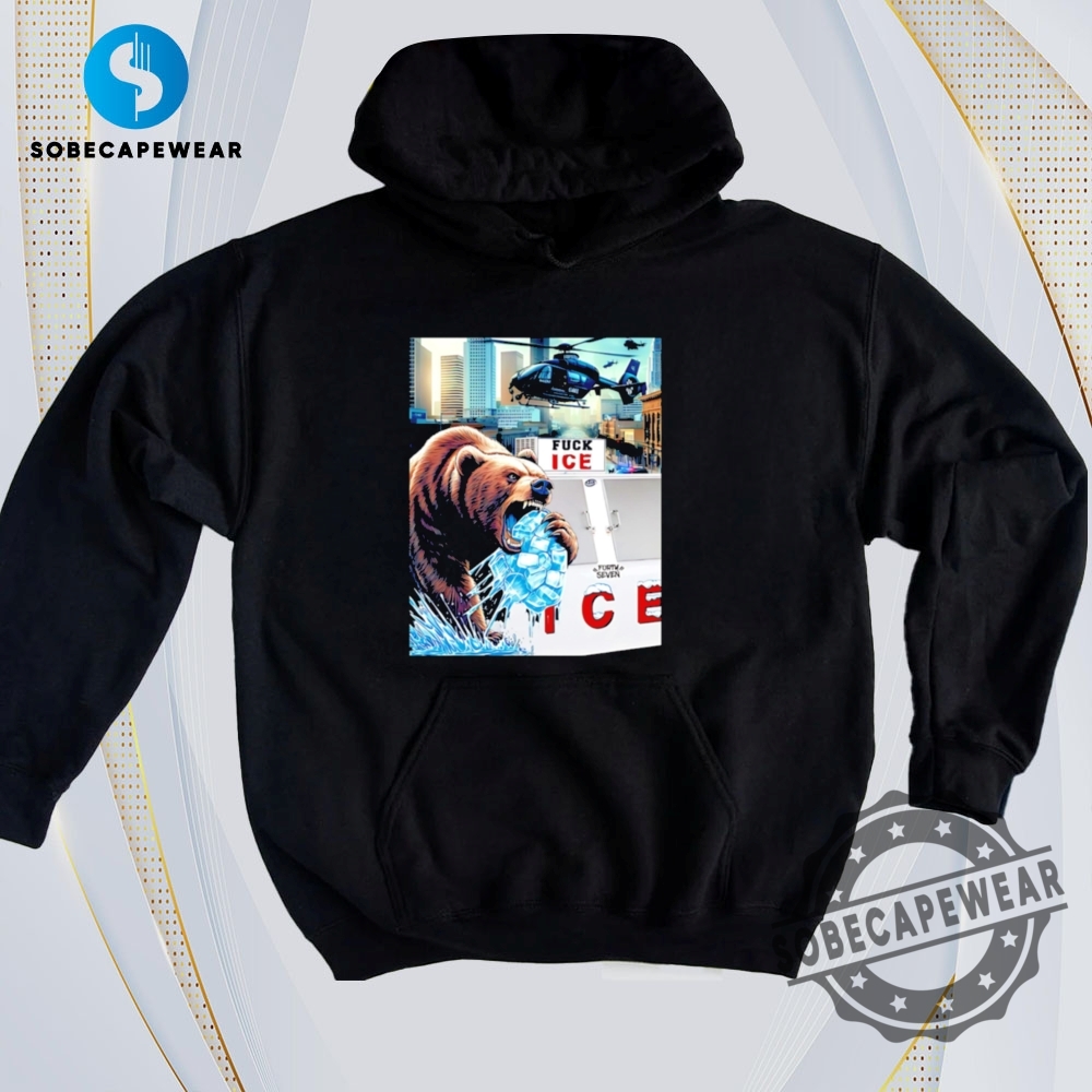 Bear Fuck Ice Poster Vintage Retro Shirt Sweatshirt Sweater Hoodie sobecapewear 1