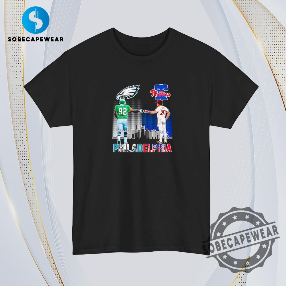 Reggie White And Mike Schmidt Philadelphia Skyline Vintage Retro Shirt Sweatshirt Sweater Hoodie 4 Reggie White and Mike Schmidt Philadelphia skyline Vintage Retro Shirt Sweatshirt Sweater Hoodie