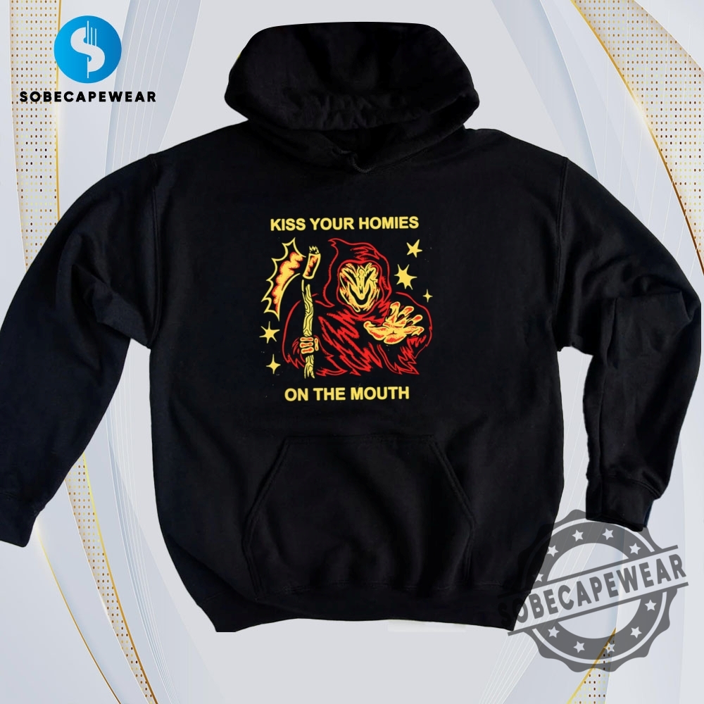 Kiss Your Homies On The Mouth Vintage Retro Shirt Sweatshirt Sweater Hoodie sobecapewear 1