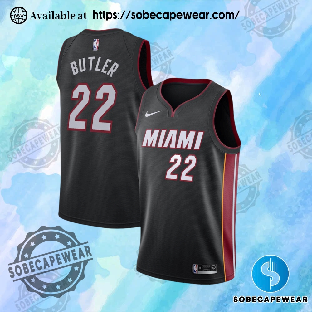 Miami Heat Nike Icon Swingman Jersey Butler No22