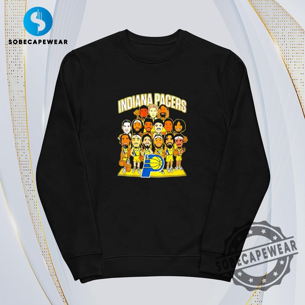 Caitlin Clark Wearing Indiana Pacers Nba Finals 2025 Caricature Game 5 Vintage Retro Shirt Sweatshirt Sweater Hoodie 5 Caitlin Clark wearing Indiana Pacers NBA Finals 2025 caricature Game 5 Vintage Retro Shirt Sweatshirt Sweater Hoodie