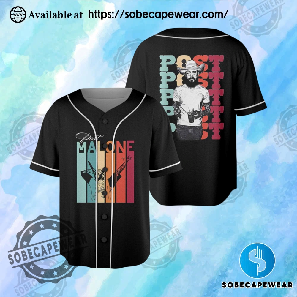 Top Trending Artist-Inspired Jersey Shirts You’ll Want in Your Closet 10 Posty Big Ass Stadium Tour 2025 Jersey