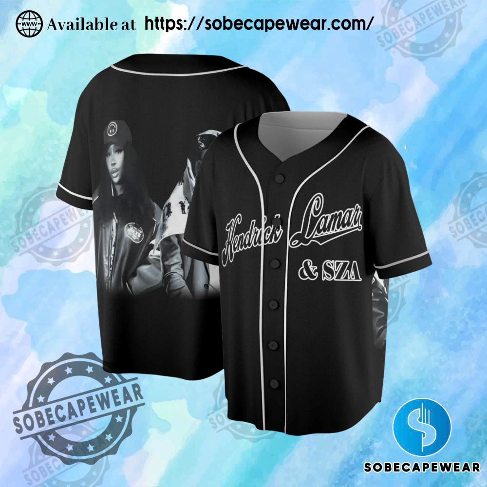 Top Trending Artist-Inspired Jersey Shirts You’ll Want in Your Closet 28 Retro Kendrick Lamar Sza Tour Music
