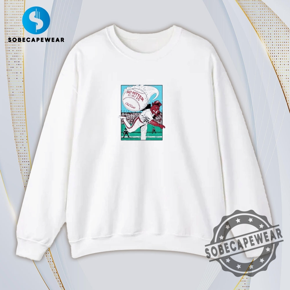 No Hitter 6 16 2025 Arkansas Razorbacks Omahogs Vintage Retro Shirt Sweatshirt Sweater Hoodie 5 No Hitter 6 16 2025 Arkansas Razorbacks Omahogs Vintage Retro Shirt Sweatshirt Sweater Hoodie