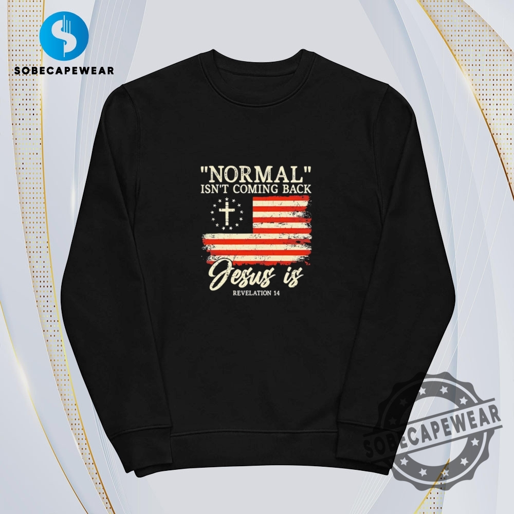 Normal Isnt Coming Back Jesus Is Vintage Retro Shirt Sweatshirt Sweater Hoodie 5 Normal isn’t coming back Jesus is Vintage Retro Shirt Sweatshirt Sweater Hoodie