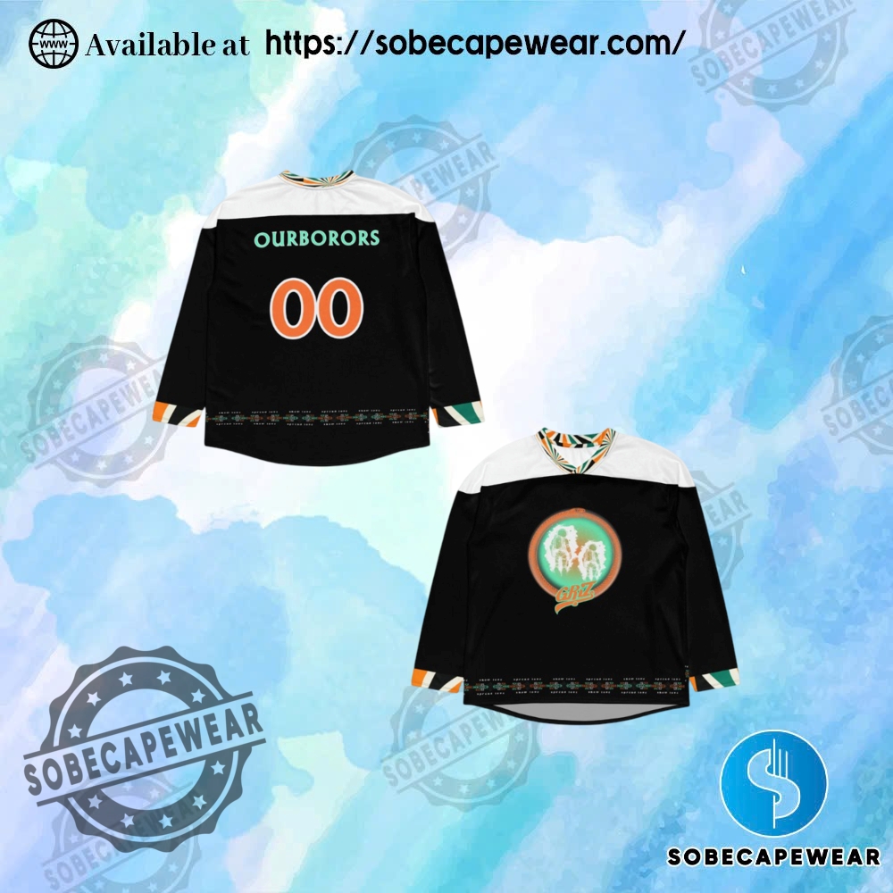 Griz Edm Jersey Ourborors Slsl Rave Hockey Fan Jersey 1 Griz EDM Jersey Ourborors SLSL Rave Hockey fan Jersey