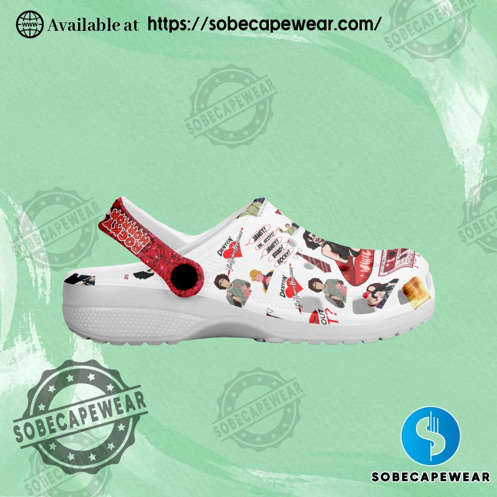 The Rocky Horror Picture Show Movie Crocs Crocband Clogs 5 The Rocky Horror Picture Show Movie Crocs Crocband Clogs Shoes Comfortable For Men Women and Kids Crocs