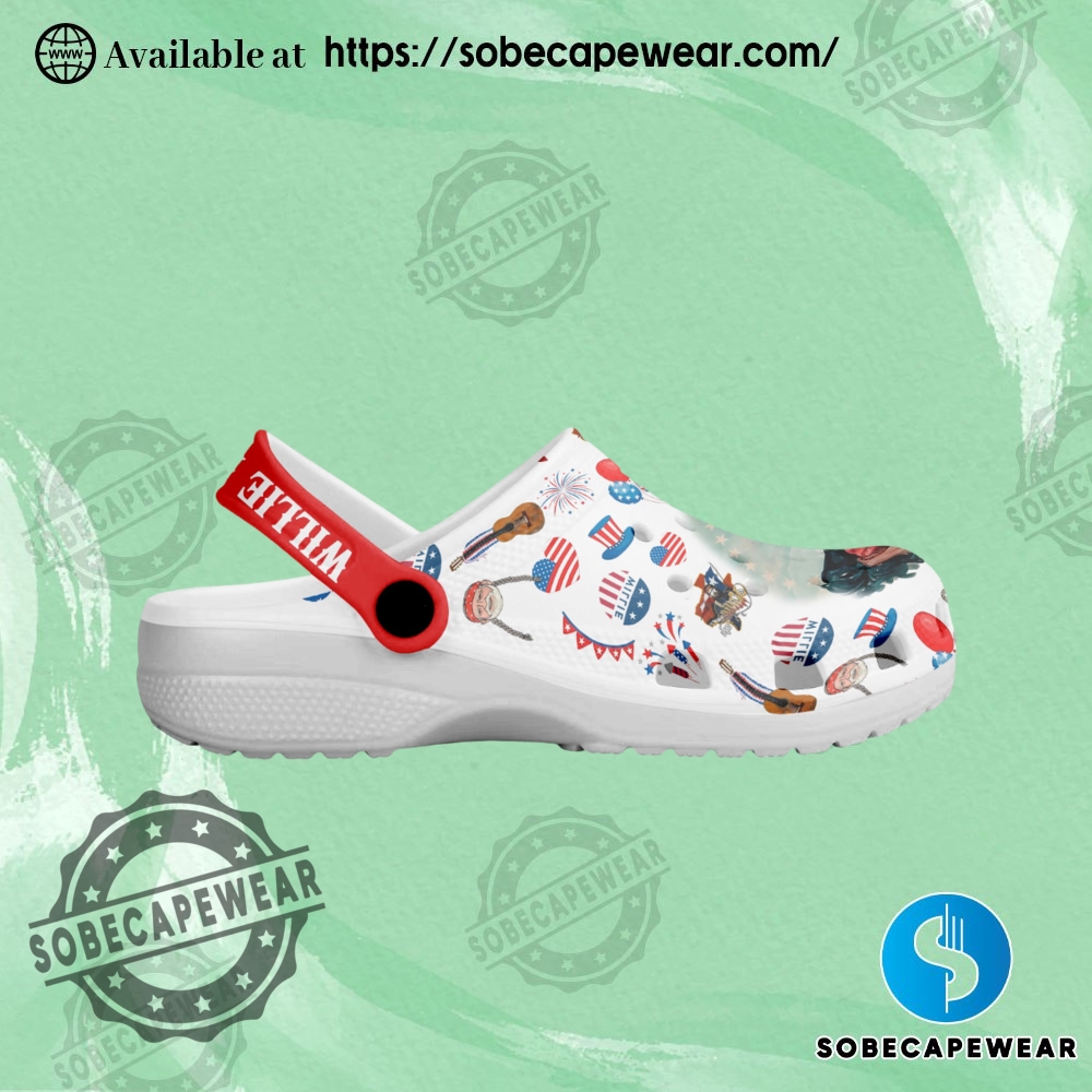 Willie Nelson Music Crocs Crocband Clogs 5 Willie Nelson Music Crocs Crocband Clogs Shoes Comfortable For Men Women and Kids Crocs
