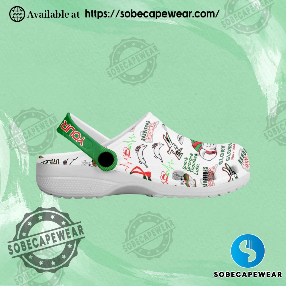 South Sydney Rabbitohs NRL Crocs Crocband Clogs 5 South Sydney Rabbitohs NRL Crocs Crocband Clogs Shoes Comfortable For Men Women and Kids Crocs