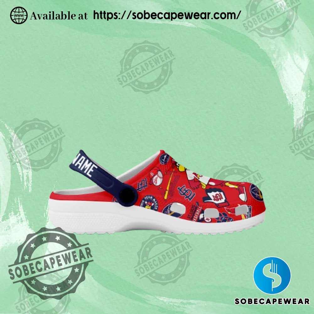 St. Louis Cardinals Mlb Sport Crocs Crocband Clogs 3 St. Louis Cardinals MLB Sport Crocs Crocband Clogs Crocs