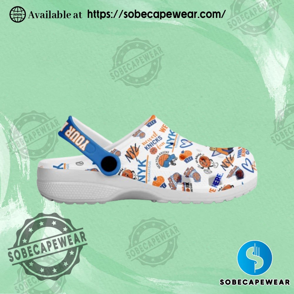 New York Knicks Nba Crocs Clogs Crocband 4 New York Knicks NBA Crocs Clogs Crocband Crocs