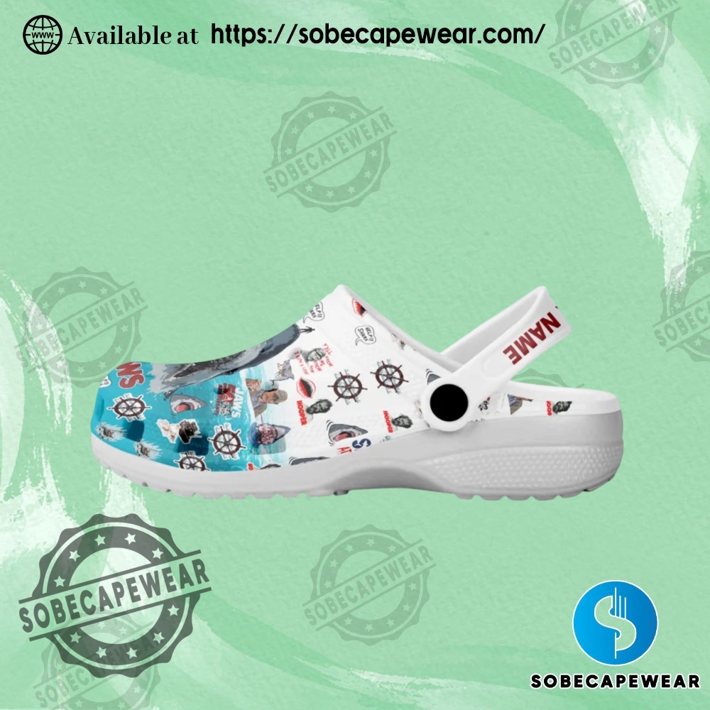Jaws Movie Crocs Crocband Clogs 5 Jaws Movie Crocs Crocband Clogs Crocs