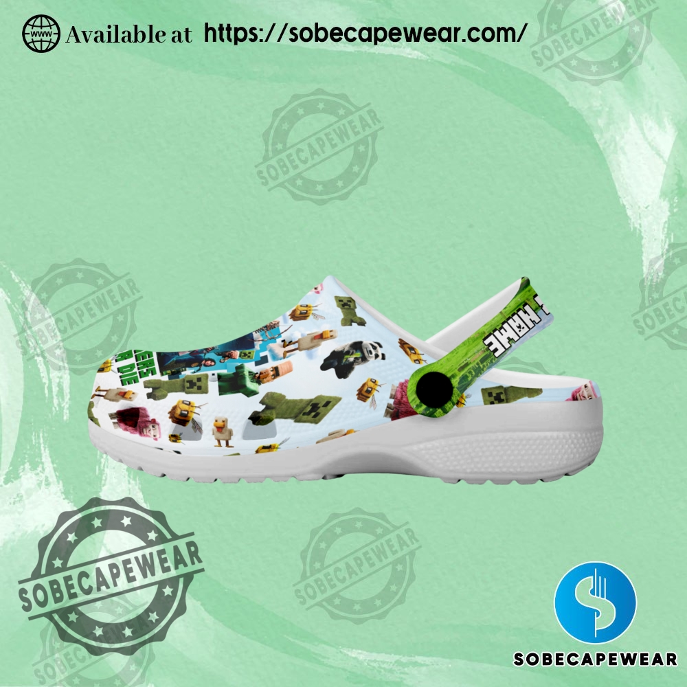A Minecraft Movie Crocs Crocband Clogs 4 A Minecraft Movie Crocs Crocband Clogs Crocs