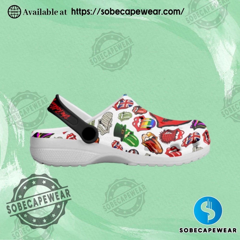 The Rolling Stones Music Crocs Crocband Clogs Ver 6 4 The Rolling Stones Music Crocs Crocband Clogs ver 6 Crocs