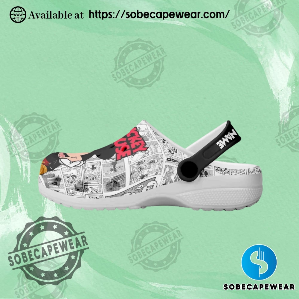 Mickey Mouse Cartoon Crocs Crocband Clogs 4 Mickey Mouse Cartoon Crocs Crocband Clogs Crocs
