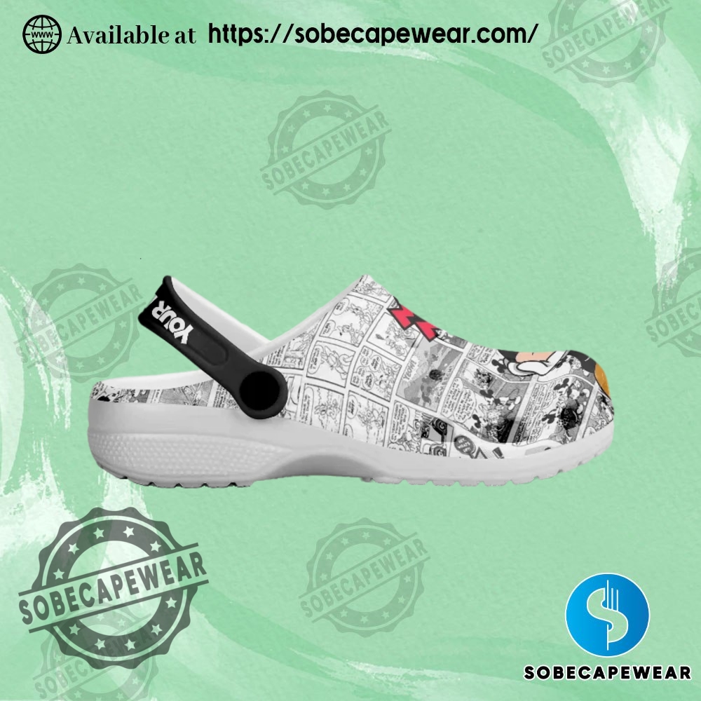 Mickey Mouse Cartoon Crocs Crocband Clogs 5 Mickey Mouse Cartoon Crocs Crocband Clogs Crocs