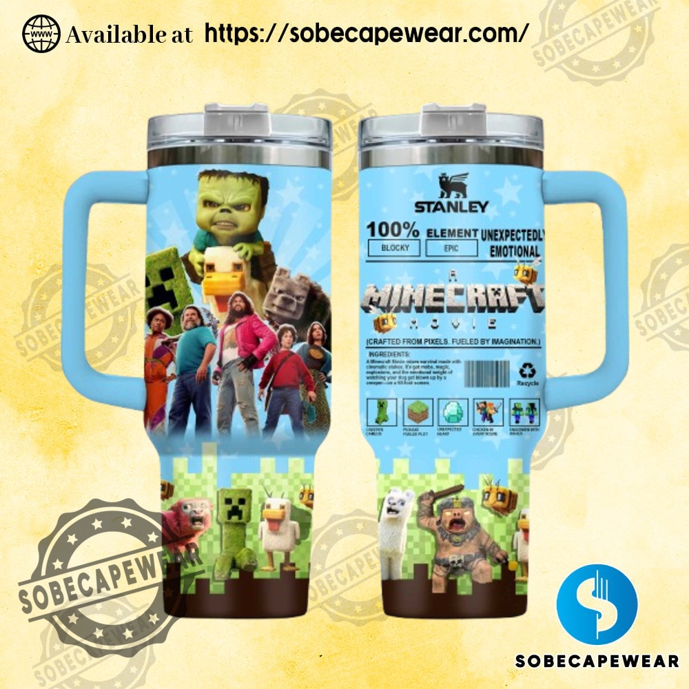 A Minecraft Movie Movies Custom Stanley Cup Tumbler With Handle 1 A Minecraft Movie Movies Custom Stanley Cup Tumbler With Handle