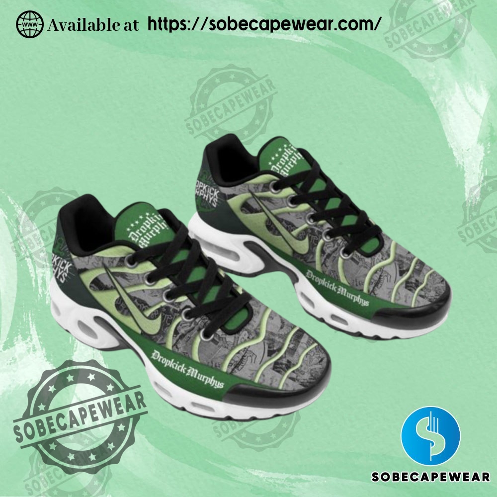 Dropkick Murphy Band Air Max Plus Shoes 3 Dropkick Murphy Band Air Max Plus Shoes