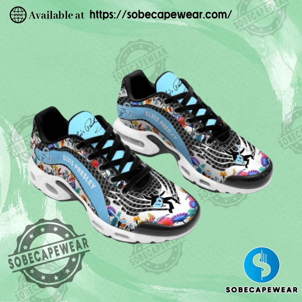 Elvis Presley Tcb Limited Edition Nike Air Max Shoes 3 Elvis Presley TCB Limited Edition Nike Air Max Shoes