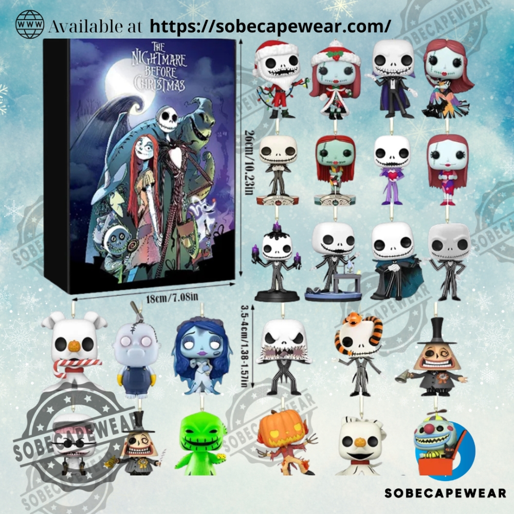 The Nightmare Before Christmas Advent Calendar 2025 - Sobecapewear